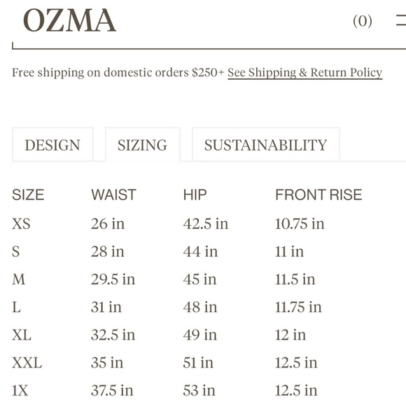 OZMA Jardin Pant, Tencel Bull Denim, Hay - Picture 6 of 6